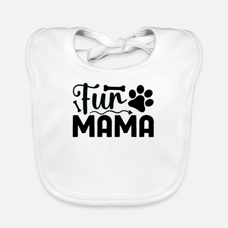 Maman de fourrure Bavoir bio Bébé