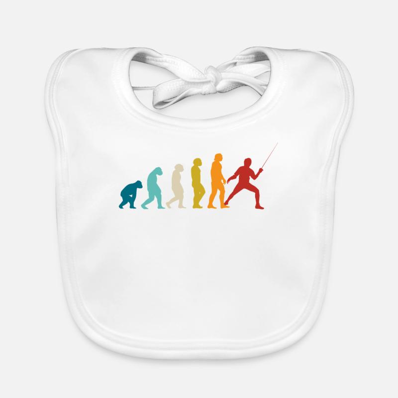 Fechten Baby Bio-Lätzchen