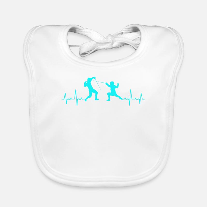 Fechten Baby Bio-Lätzchen