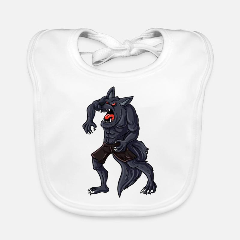 Werewolf Organic Baby Bibs