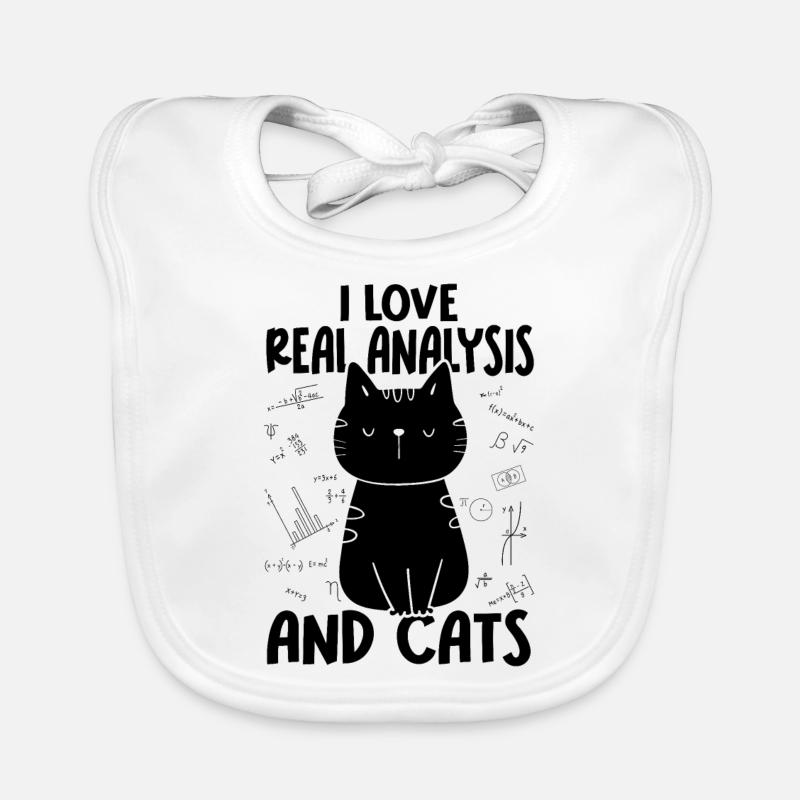 Ich Liebe Katzen - Echte Analyse Baby Bio-Lätzchen