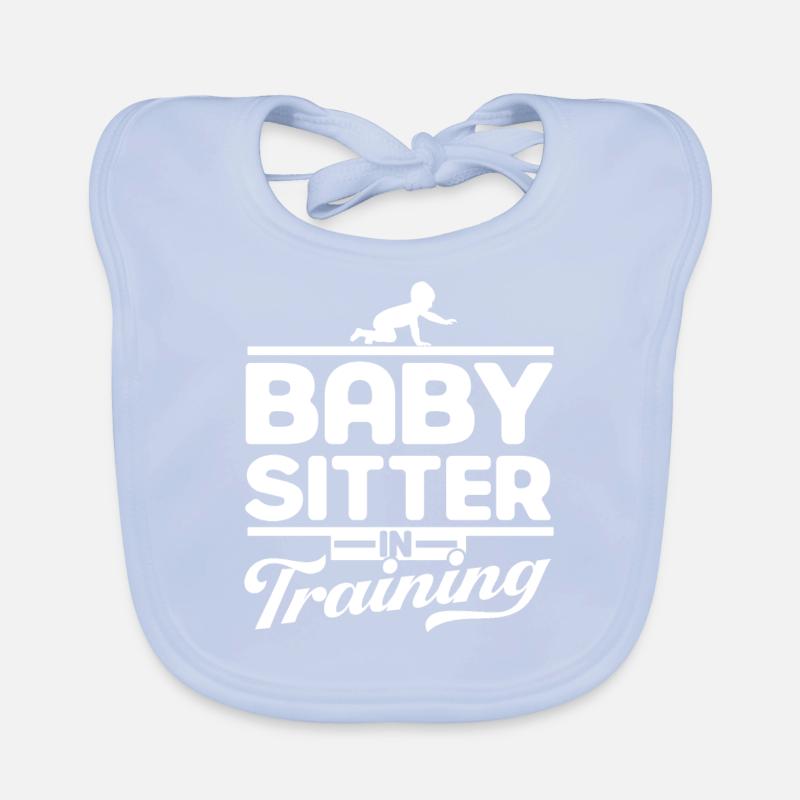Babysitter Geschenk Babysitting Bester Babysitter Baby Bio-Lätzchen