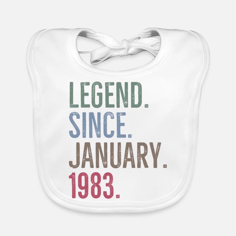 Legende seit Januar 1983 Baby Bio-Lätzchen