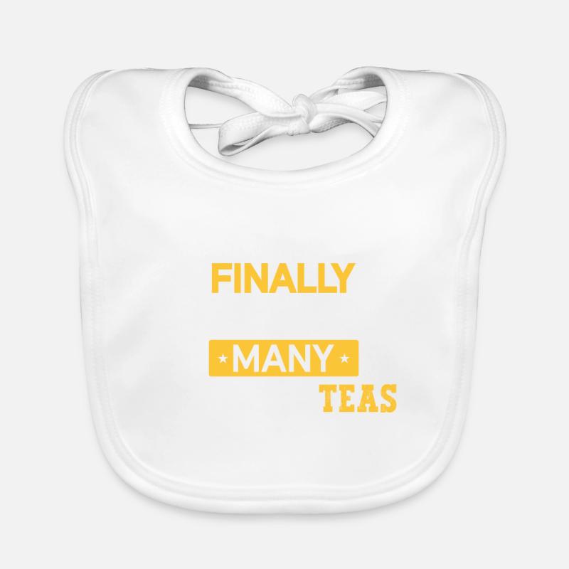 Tea Drinker Tea Lover Gift Tea Organic Baby Bibs