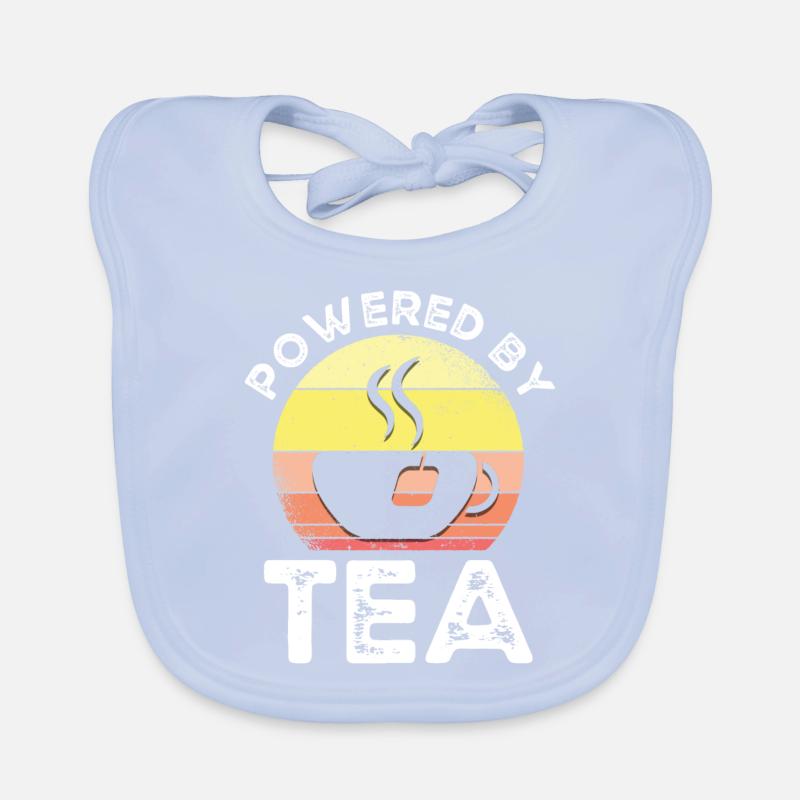 Teetrinker Teeliebhaber Geschenk Tee Baby Bio-Lätzchen