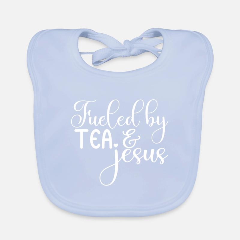 Teetrinker Teeliebhaber Geschenk Tee Baby Bio-Lätzchen