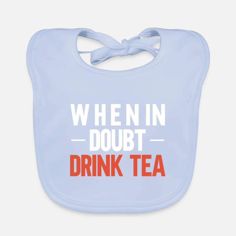 Buveur de thé Tea Lover Gift Tea Bavoir bio Bébé