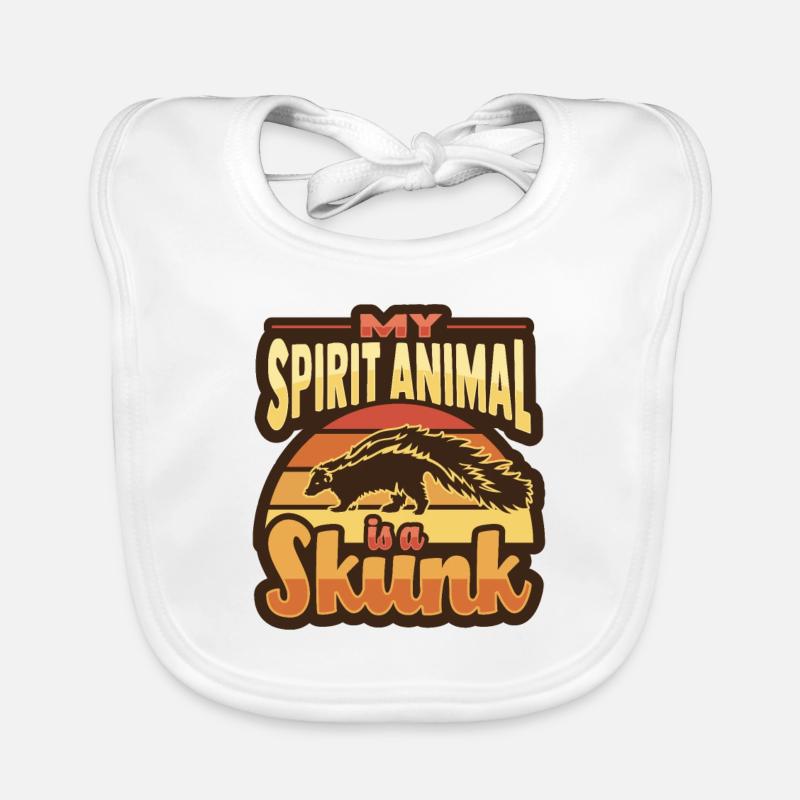 Skunk Organic Baby Bibs