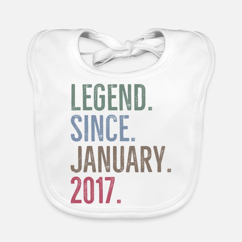 Legend Since January 2017 Organic Baby Bibs