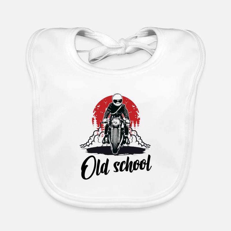 oude school Bio-slabbetje voor baby's