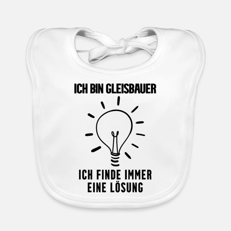 Gleisbauer Baby Bio-Lätzchen