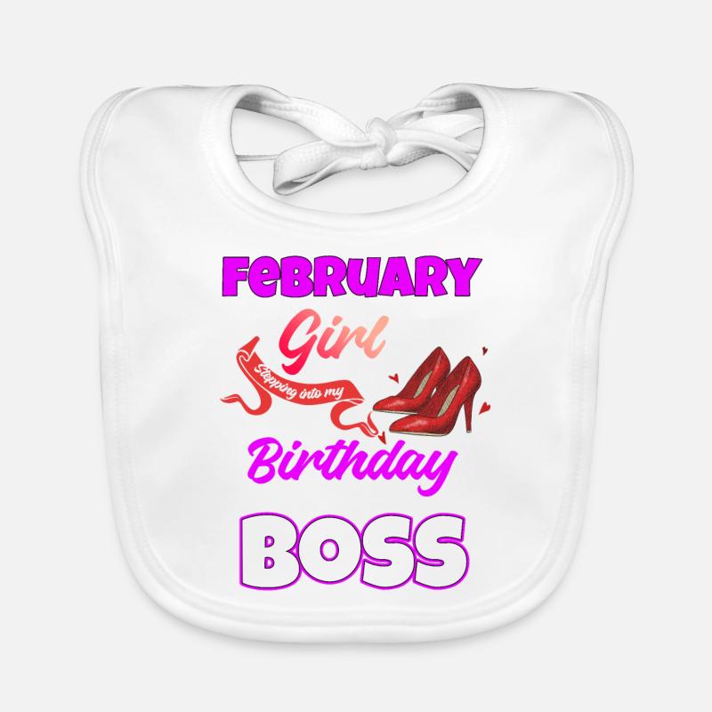 April Geburtstag Geschenk Baby Bio-Lätzchen