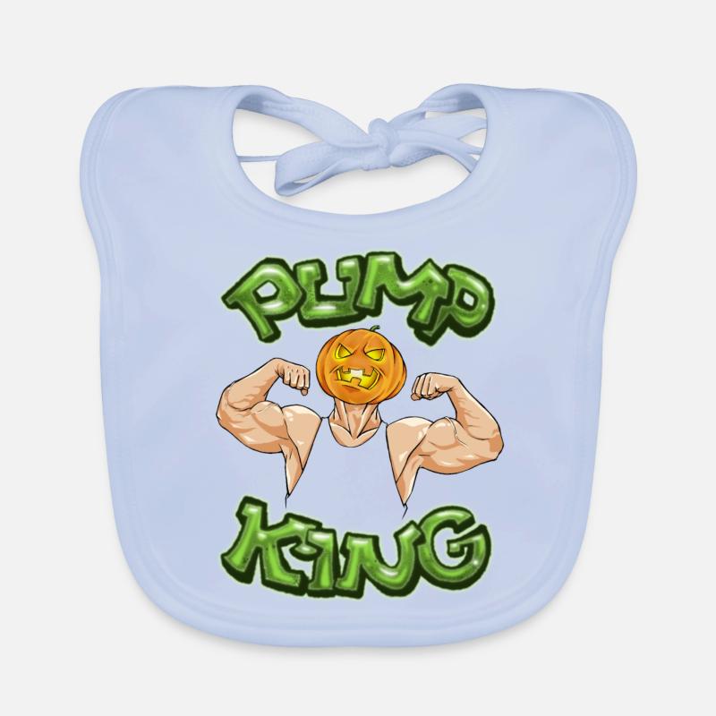 Roi des pompes Bavoir bio Bébé