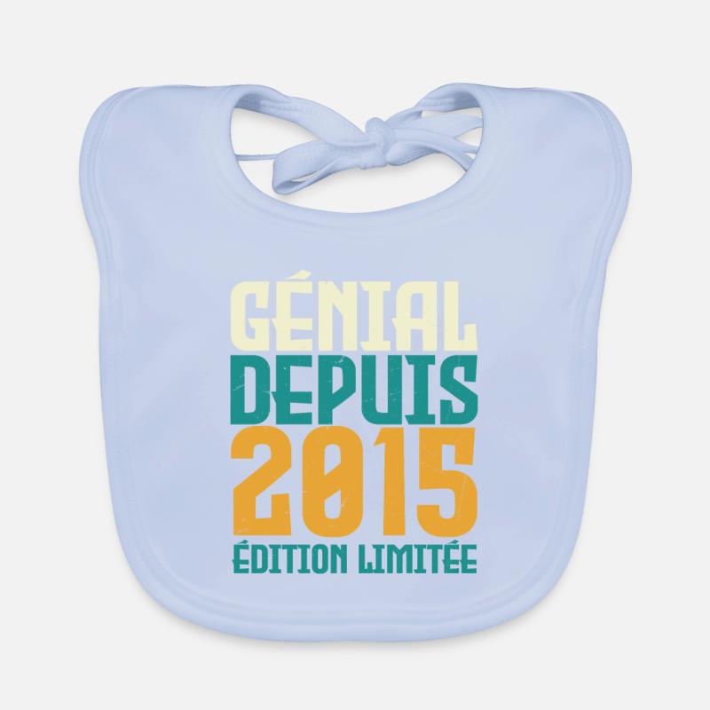 Génial depuis 2015 Bavoir bio Bébé