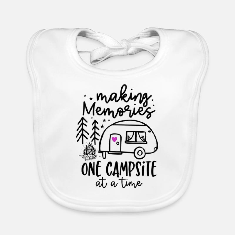 Souvenirs de camping Bavoir bio Bébé