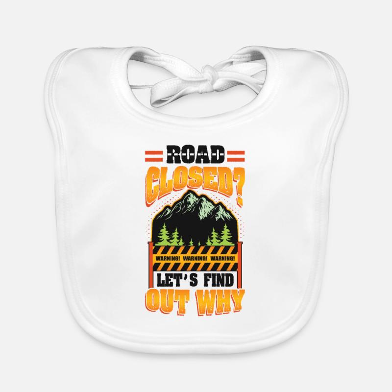 Road closed? Let's find out. Organic Baby Bibs