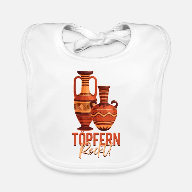 Töpfern Baby Bio-Lätzchen