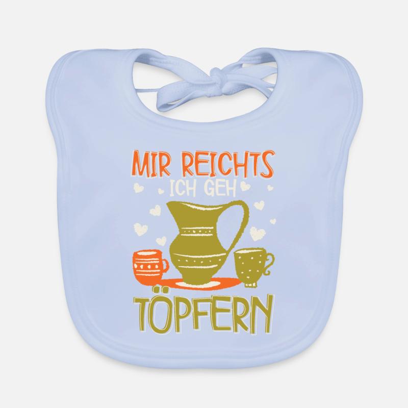 Töpfern Baby Bio-Lätzchen