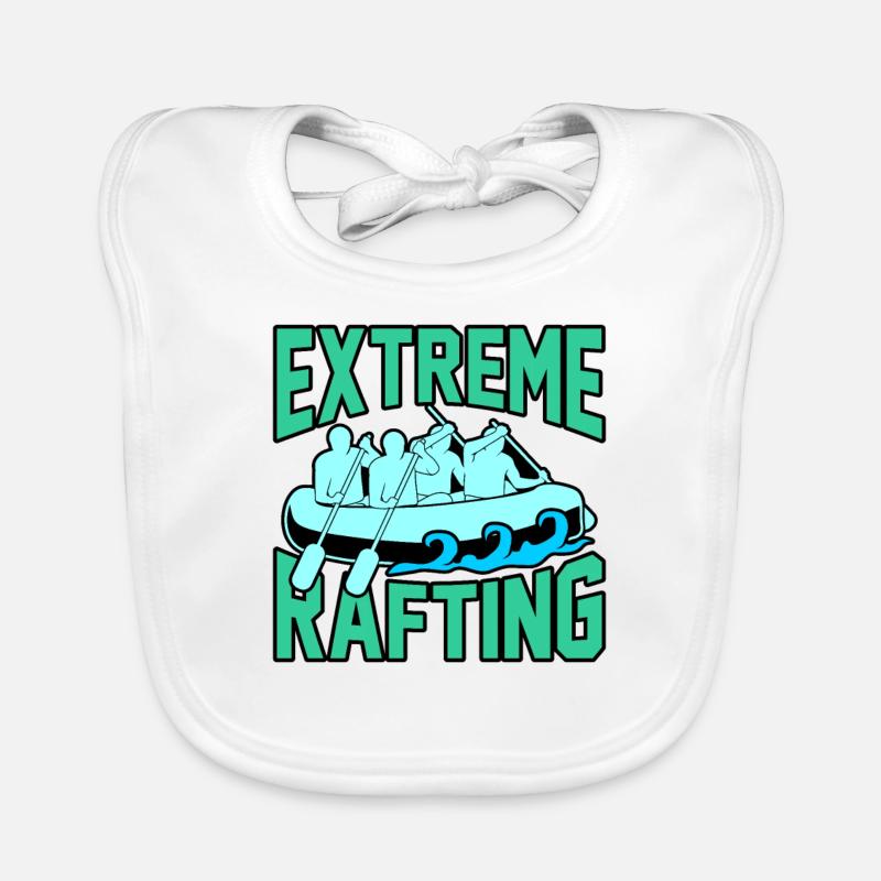 Extremes Rafting Baby Bio-Lätzchen