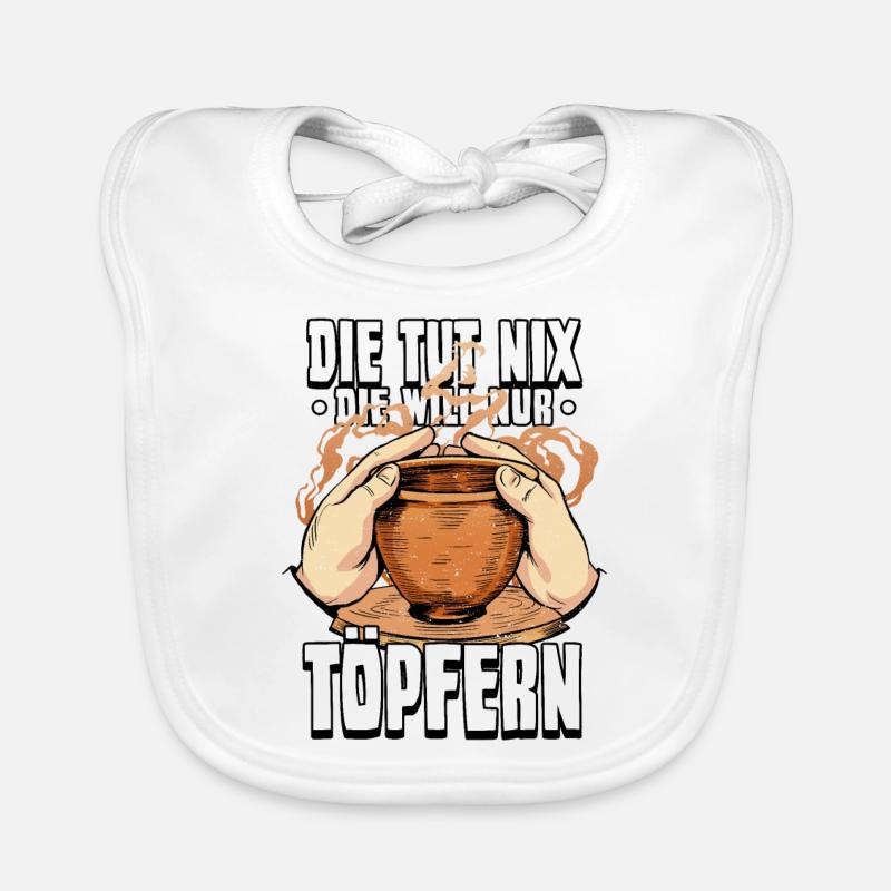 Töpfern Baby Bio-Lätzchen