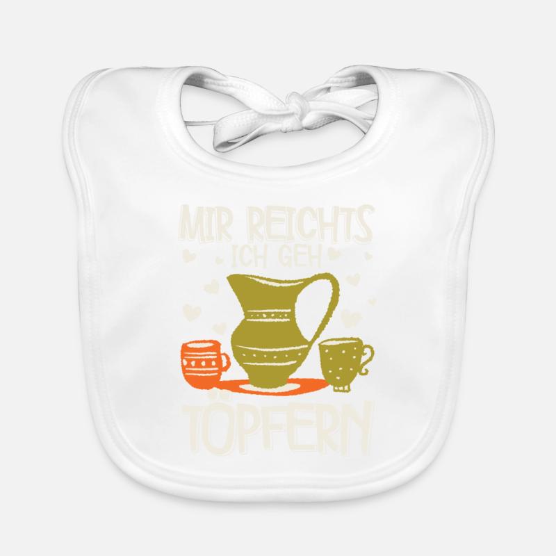 Töpfern Baby Bio-Lätzchen