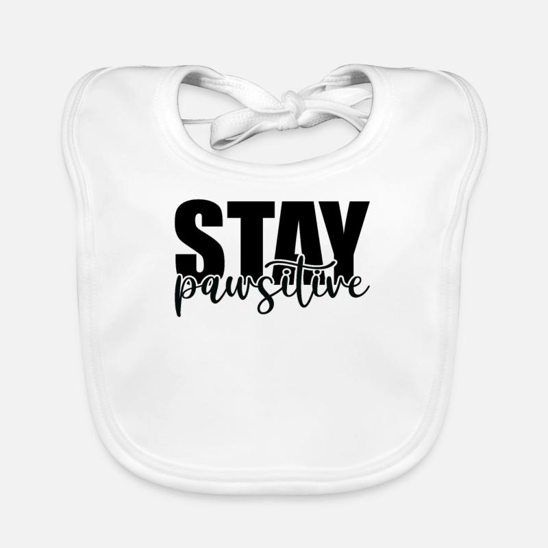 Bleiben pawsitive Baby Bio-Lätzchen