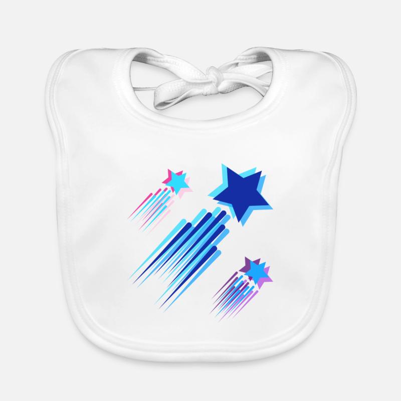 rocket stars Organic Baby Bibs