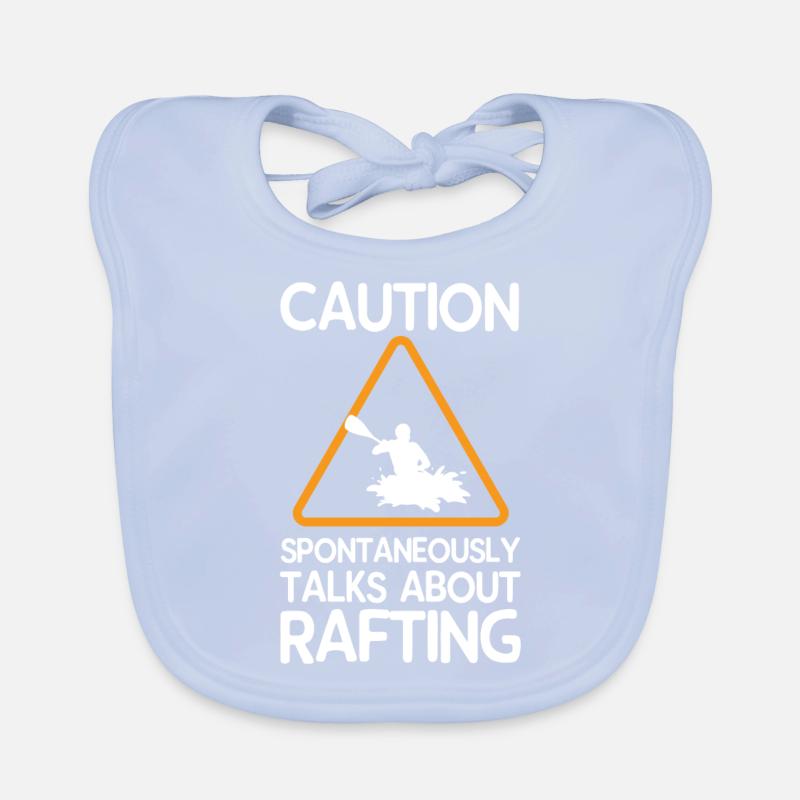 Rafting Aviron Cadeau Bavoir bio Bébé