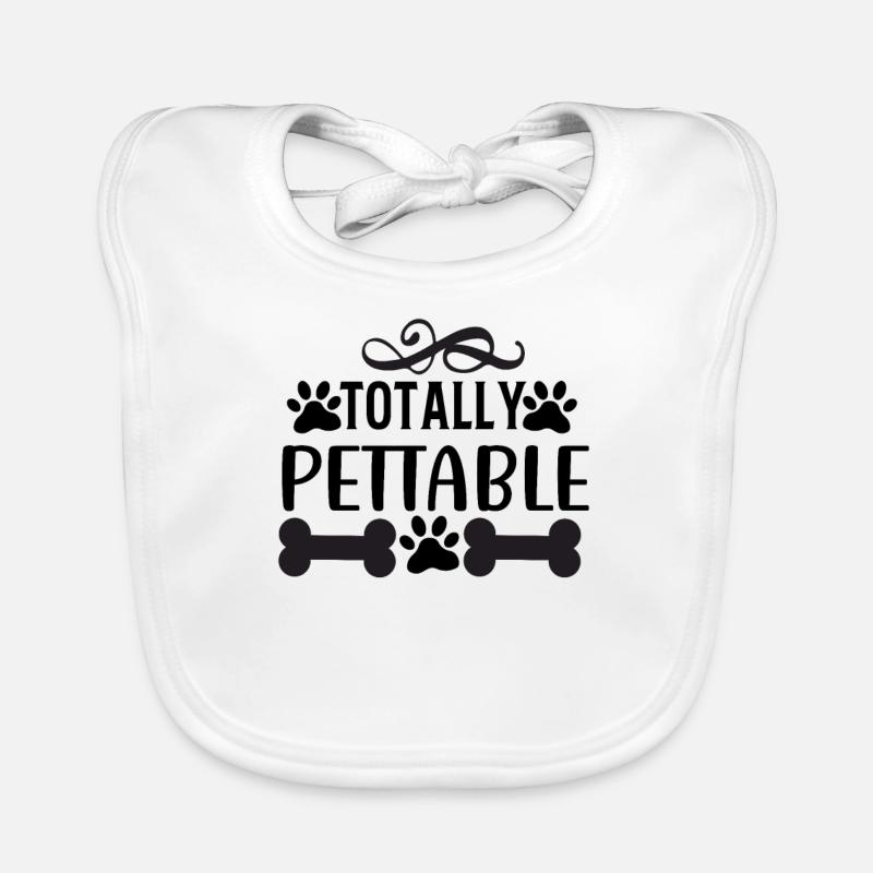 Complètement pettable Bavoir bio Bébé