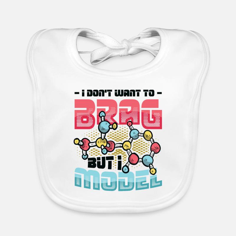 Physical Modeling Funny Physics Lovers Organic Baby Bibs