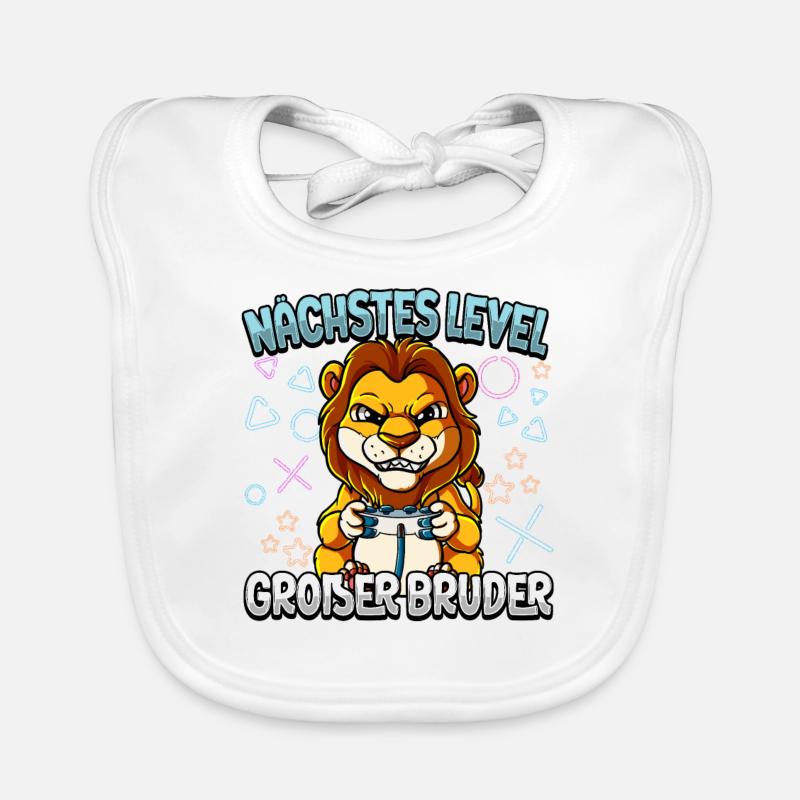 Nächstes Level Großer Bruder Baby Bio-Lätzchen