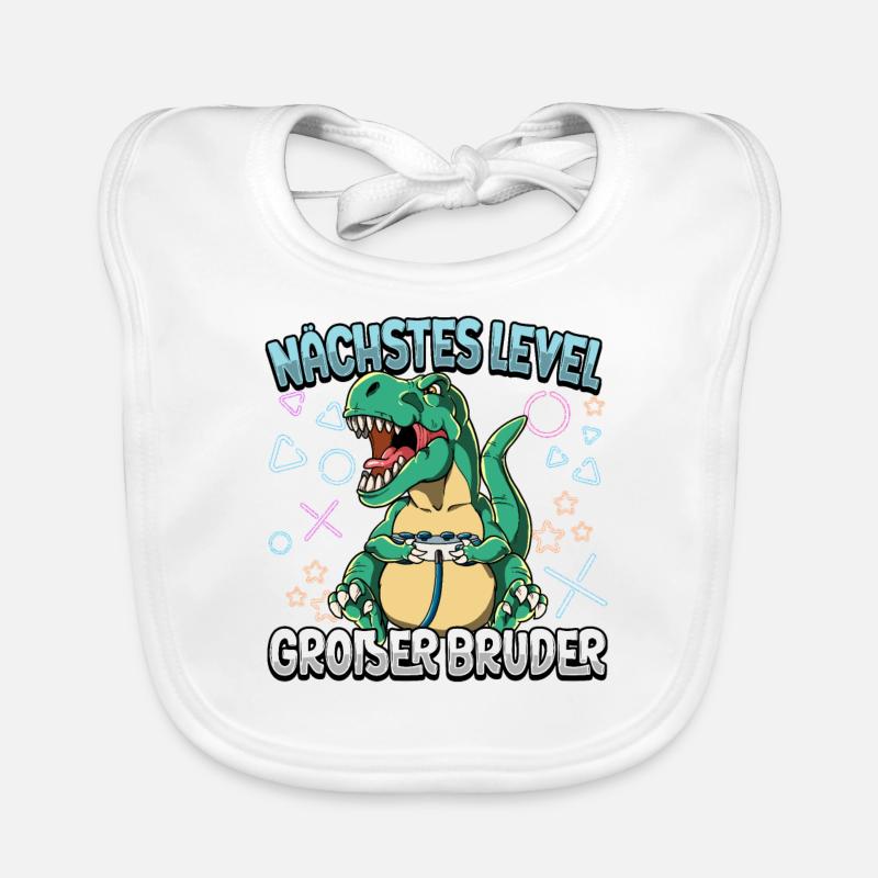Nächstes Level Großer Bruder Baby Bio-Lätzchen