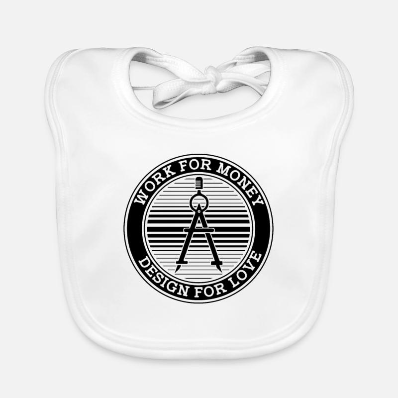 Travailler pour de l’argent Architecte Architecte Architecture Bavoir bio Bébé