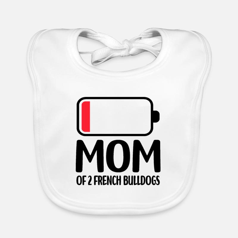Français Bouledogue Bavoir bio Bébé