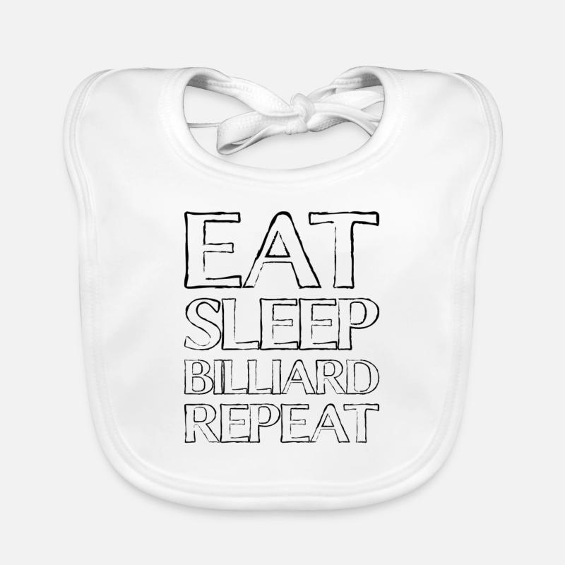 Manger du billard de sommeil Bavoir bio Bébé