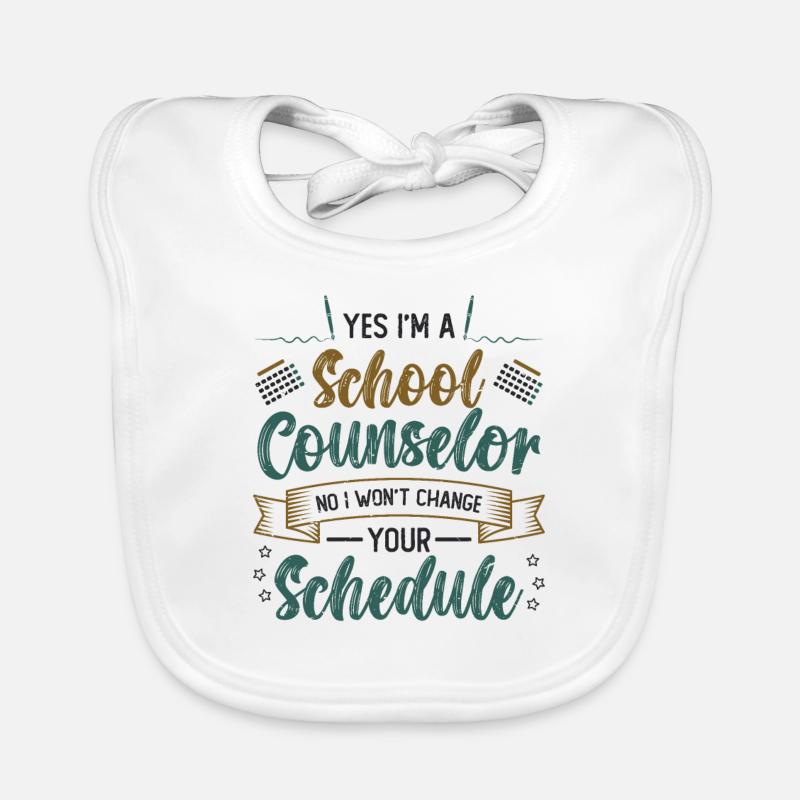 Ja, Ich Bin Ein Schulberater . Baby Bio-Lätzchen