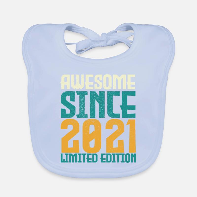 Awesome Since 2021 Limited edition. Bavoir bio Bébé