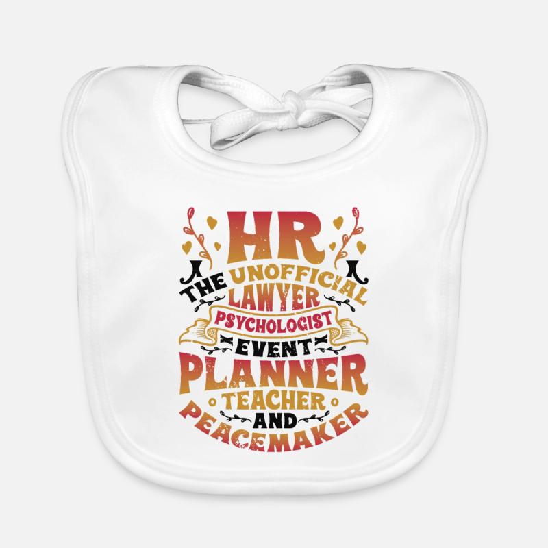 Hr Human Resources Organic Baby Bibs