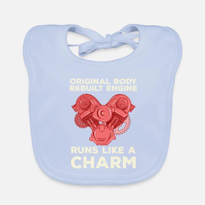 Herz Operation Geschenk Baby Bio-Lätzchen