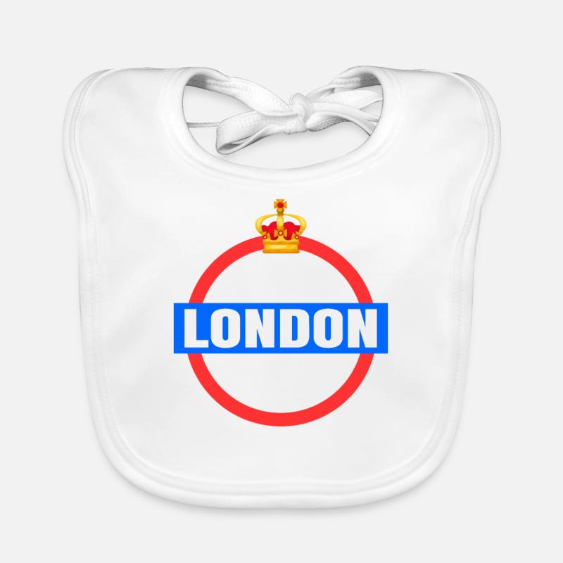 Londres Bavoir bio Bébé