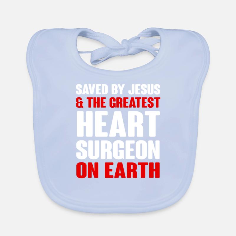 Operation Herz Geschenk Baby Bio-Lätzchen