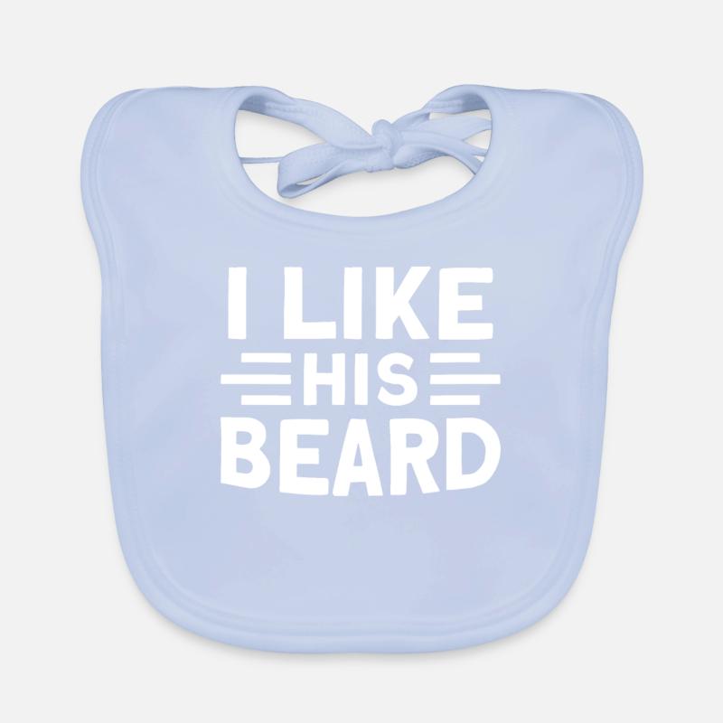 Bärte Spruch Lustiges Bartgeschenk Bart Baby Bio-Lätzchen