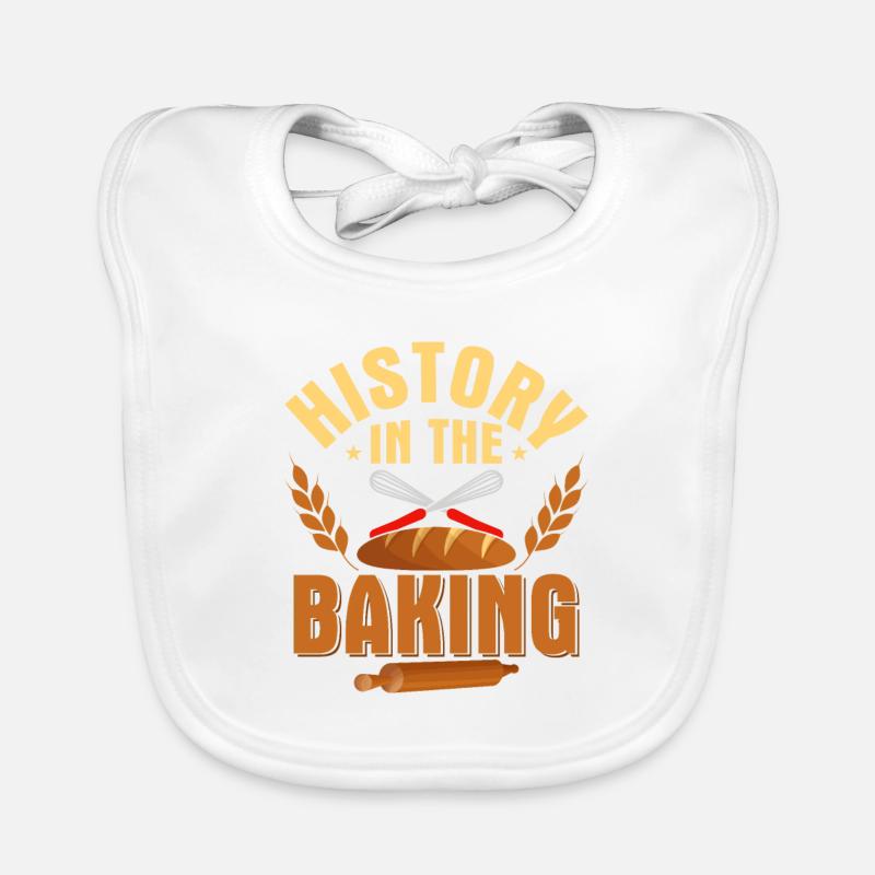 Histoire dans la pâtisserie de biscuits bake cake Bavoir bio Bébé