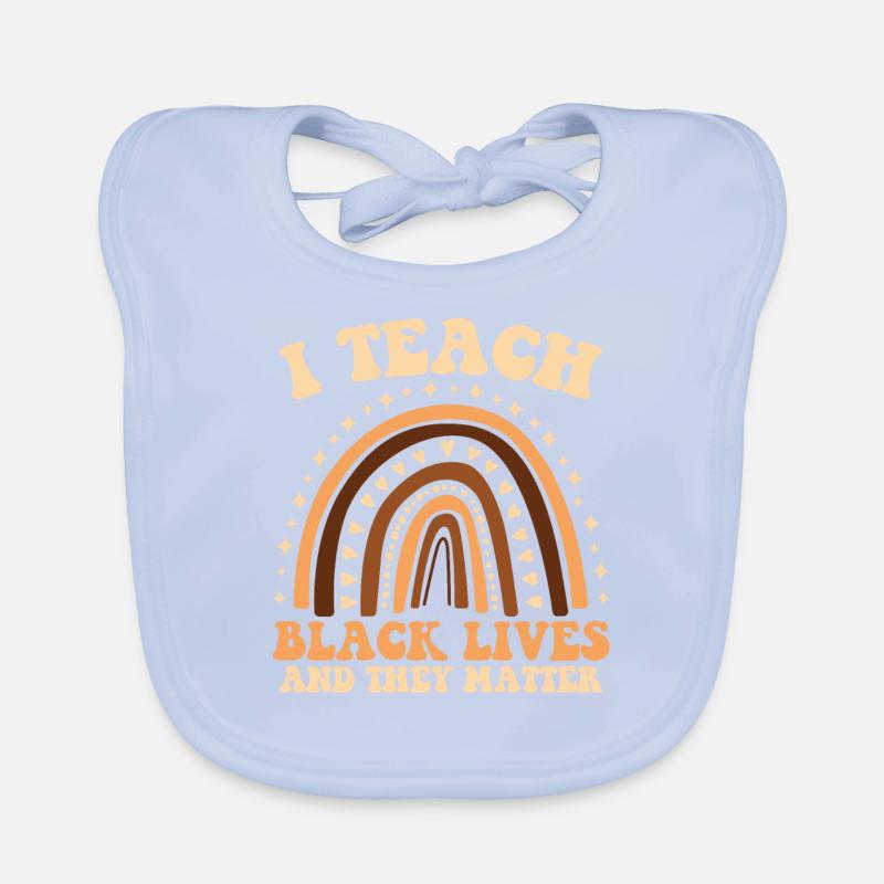 Ich Unterrichte Das Leben Der Schwarzen Und Sie Baby Bio-Lätzchen