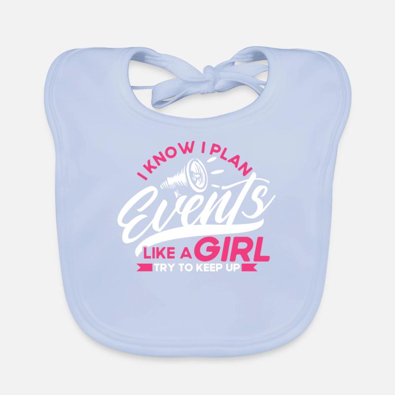 Event Planner Wedding Planner Event Manager Organic Baby Bibs