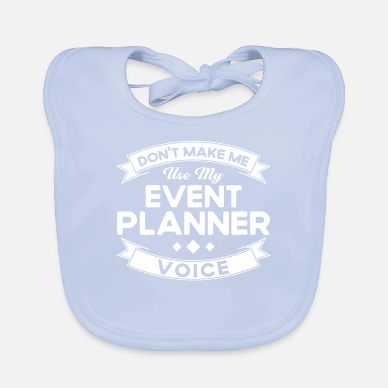 Event Planner Wedding Planner Event Manager Organic Baby Bibs