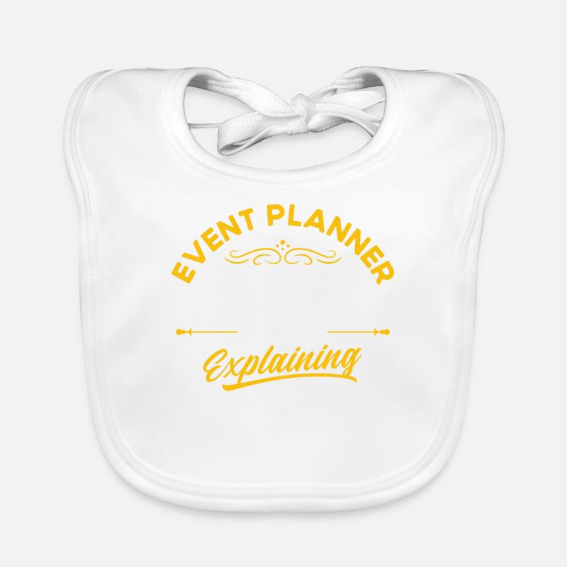 Event Planner Wedding Planner Event Manager Organic Baby Bibs