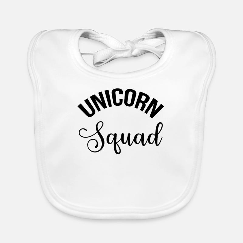 Unicorn Squad Unicorn Baby Bio-Lätzchen