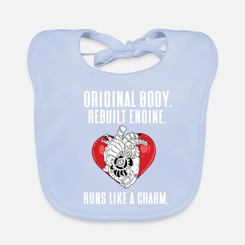 Opération Don du cœur Bavoir bio Bébé