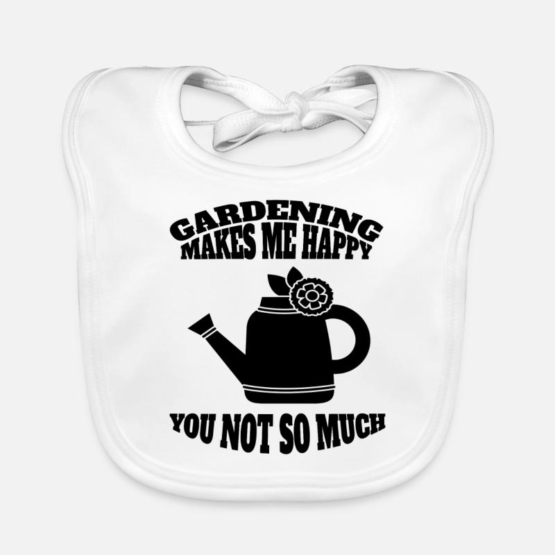 Gärtner Geschenk Garten Obstgarten Hobbygärtner Baby Bio-Lätzchen